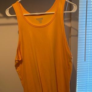 Orange tank top